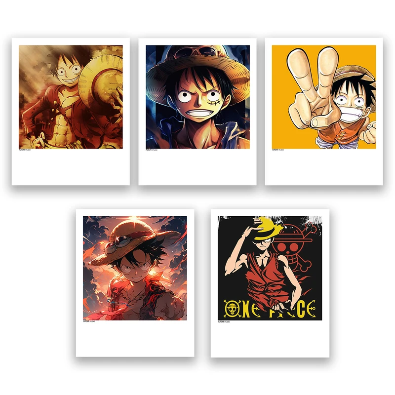 آویز تزیینی عرش مدل انیمه وان پیس one piece کد Asa049 مجموعه 5عددی