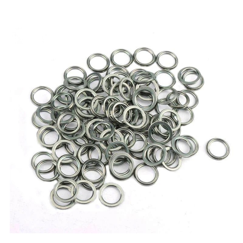 حلقه چوب پرده مدل پانچ فلزی کد M20 مجموعه 8 عددی