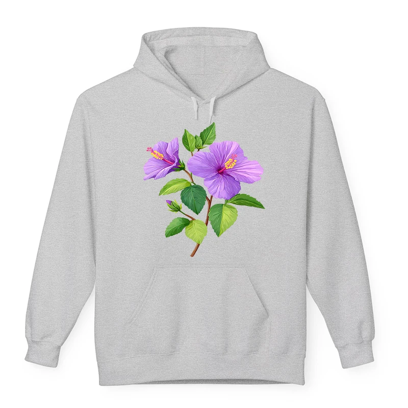 هودی زنانه پاد آفرین مدل دسته گل رویایی کد 01