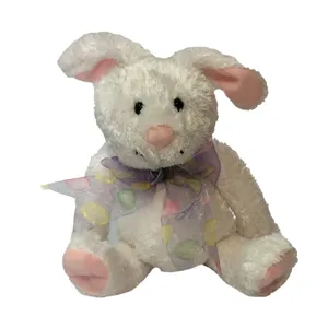 عروسک طرح خرگوش مدل Hallmark Bunny کد SZ8/563 ارتفاع 17 سانتی‌متر