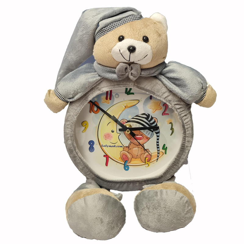 ساعت رومیزی کودک مدل خرس نانان
