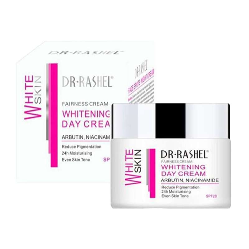 کرم ضد چروک دکتر راشل مدل whitening day وزن 50 گرم کرم ضد چروک دکتر راشل مدل whitening day وزن 50 گرم