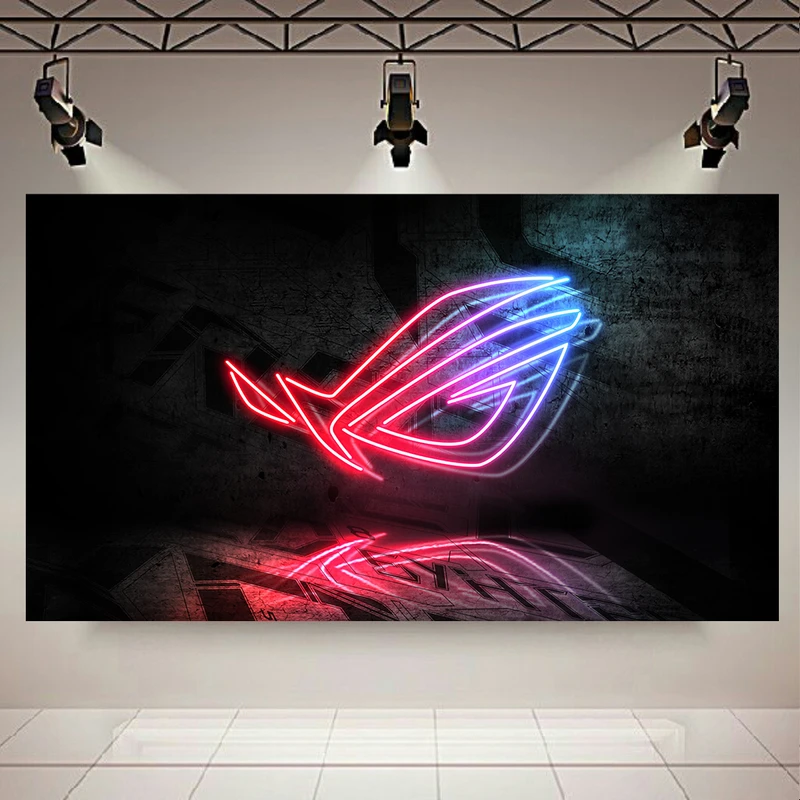 تابلو بوم طرح Game مدل Asus ROG کد AR3710