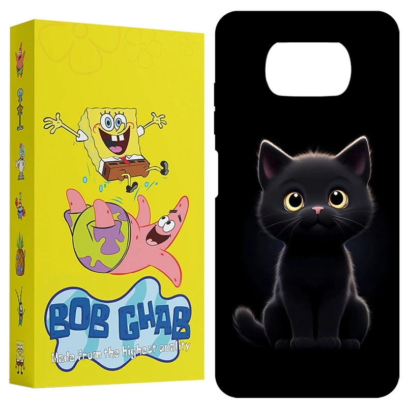 کاور باب قاب طرح گربه مدل BCPX3 مناسب برای گوشی موبایل شیائومی Poco X3 / X3 NFC / X3 Pro