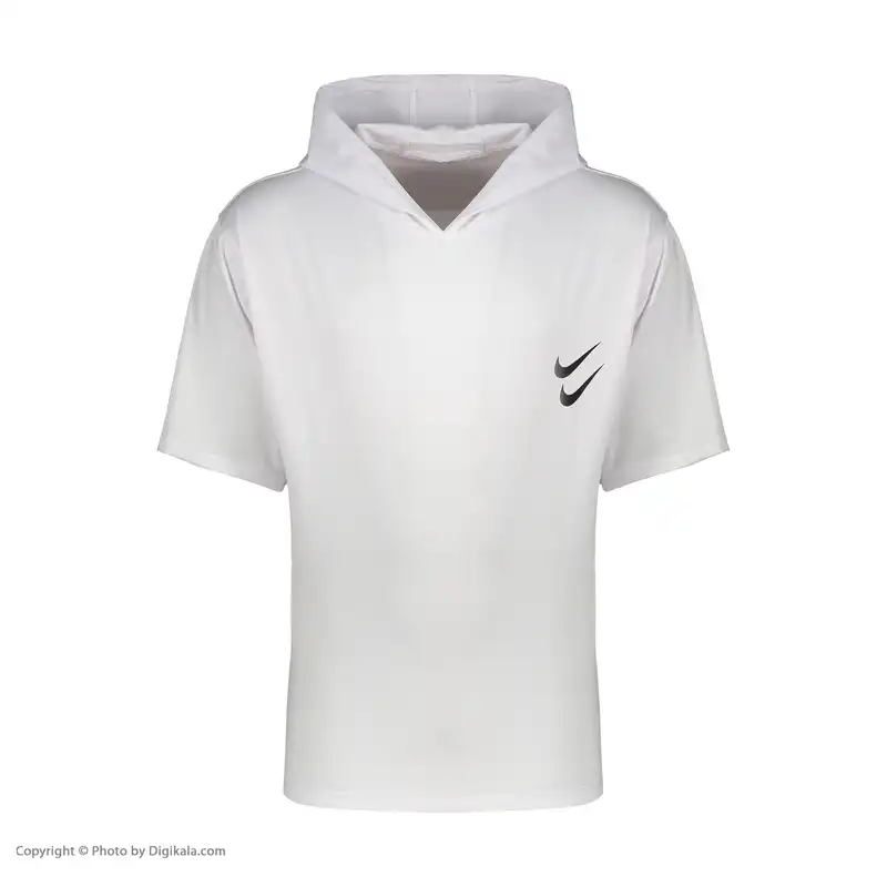 تی شرت کلاهدار ورزشی مردانه مدل D-STI