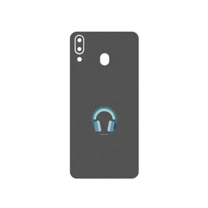 MAHOOT Minimal Headphone Icon Cover Sticker for Samsung Galaxy M20