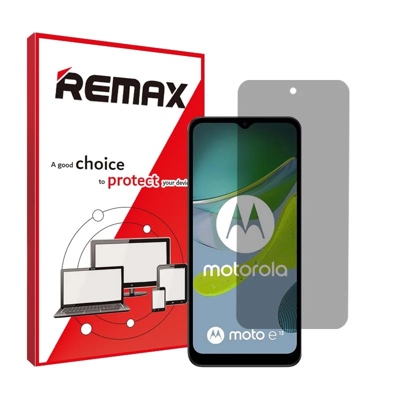 محافظ صفحه نمایش حریم شخصی ریمکس مدل HyPRV مناسب برای گوشی موبایل موتورولا Moto E13