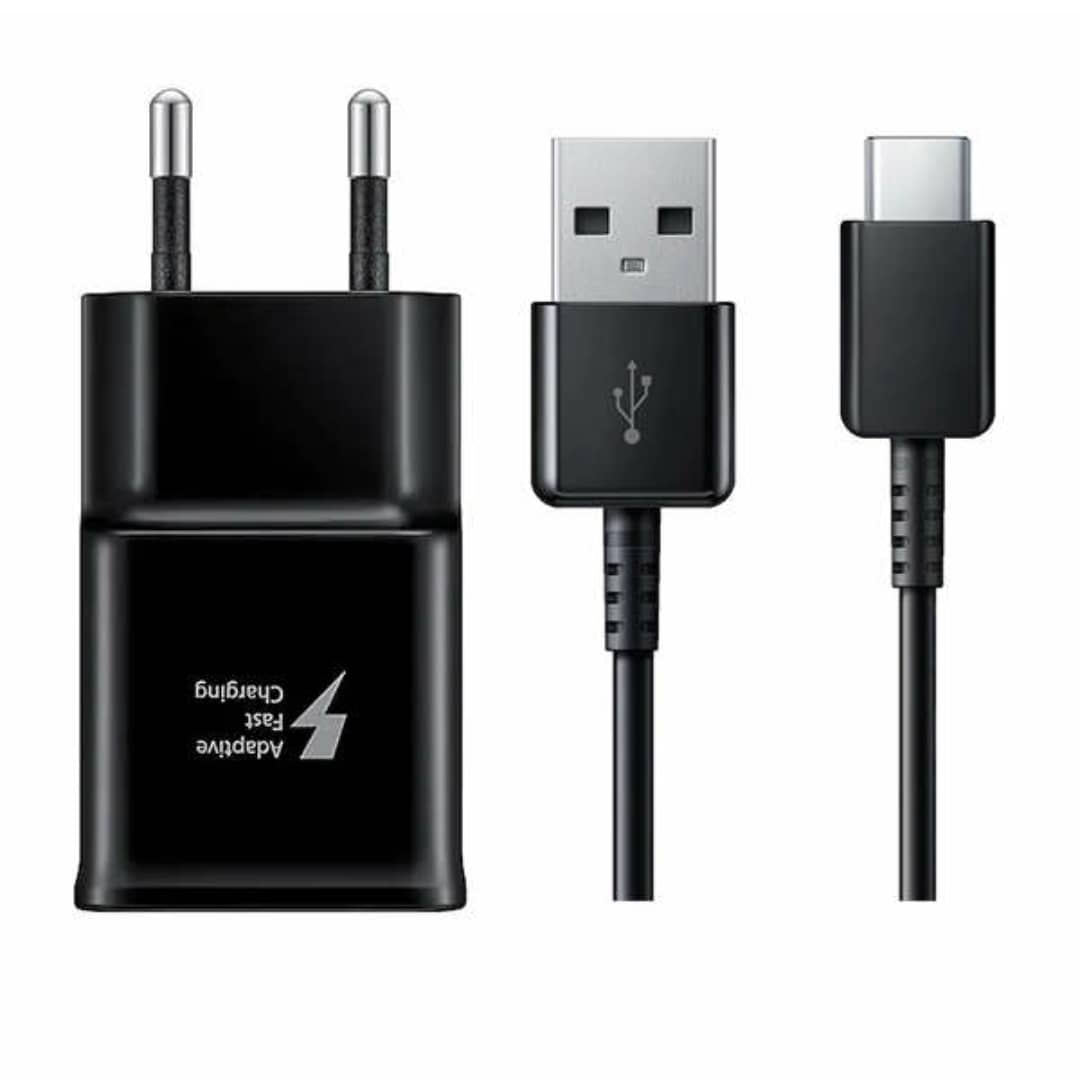 شارژر دیواری سامسونگ مدل EP-TA300CWE به همراه کابل تبدیل USB-C