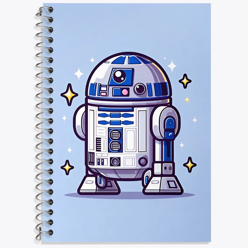 دفتر لغت 50 برگ خندالو طرح ربات کد N5739