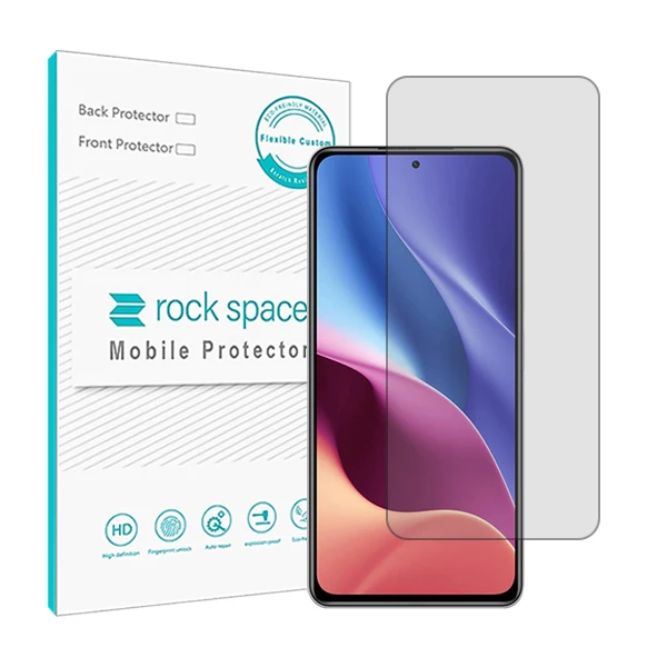 محافظ صفحه نمایش شفاف راک اسپیس مدل HyGEL مناسب برای گوشی موبایل موبایل شیائومی Redmi K40