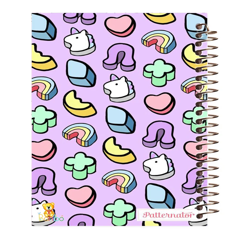 دفتر نقاشی 50 برگ بانیبو مدل  اسب تک شاخ کد 1032