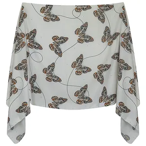 شال زنانه مدل پروانه کرم