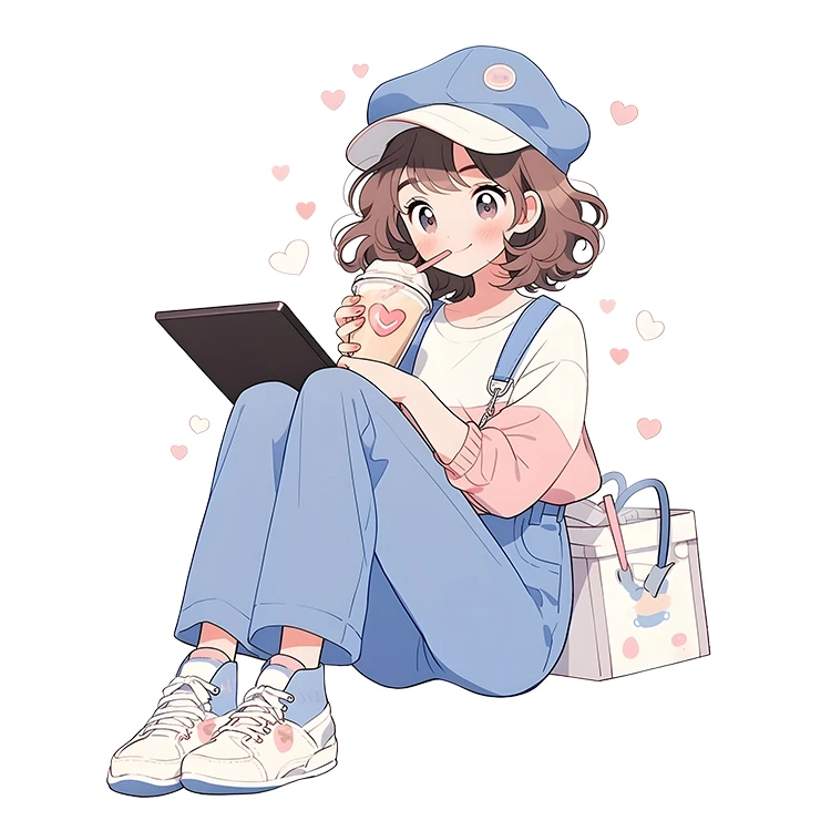 استیکر پارچه و لباس پاد آفرین مدل کارتونی کیوت فانتزی دخترانه کد S5448