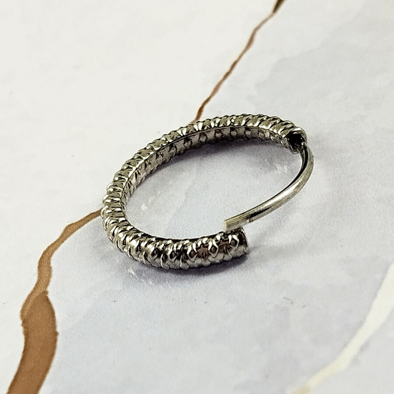 گوشواره نقره زنانه سلین کالا مدل حلقه کد 08 گوشواره نقره زنانه سلین کالا مدل حلقه کد 08