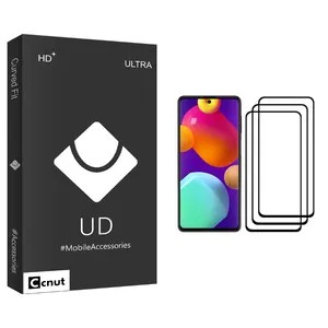 Coconut UD Black Screen Protector For Samsung Galaxy M62 Pack Of 3
