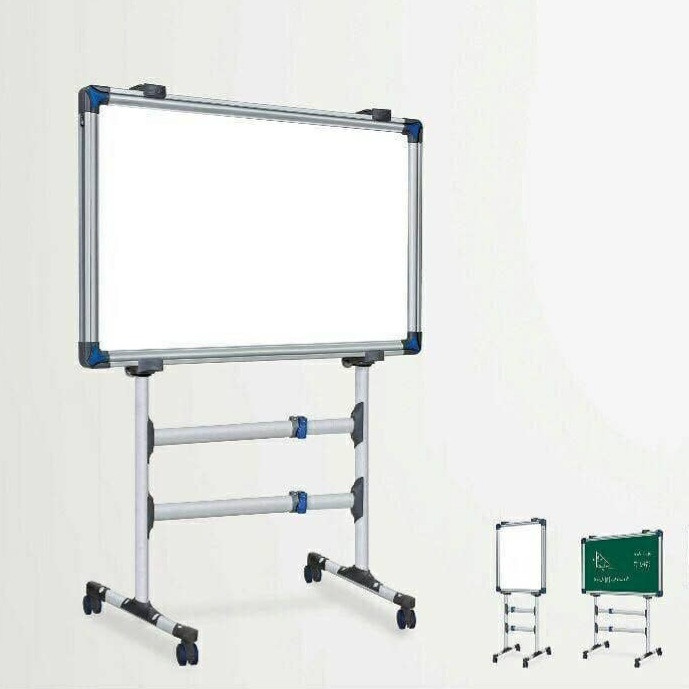 تخته وایت برد شیدکو مدل تابا سایز 120×90 سانتی متر به همراه پایه نگهدارنده