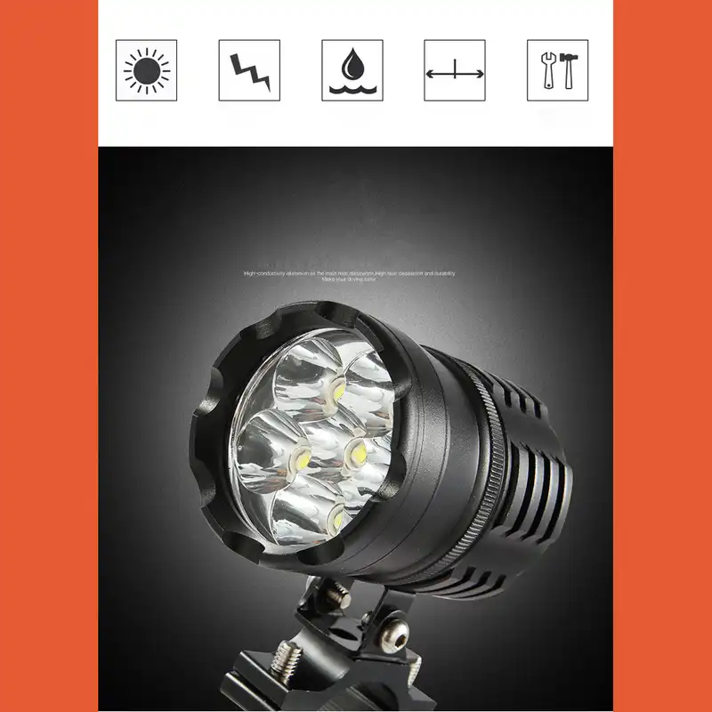 پرژکتور خودرو و موتور مدل U6 بسته دو عددی