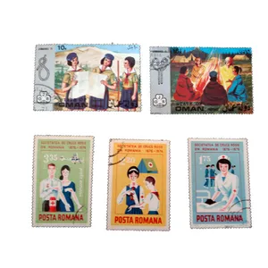 تمبر یادگاری مدل ملل کد bc-1445 مجموعه 5 عددی