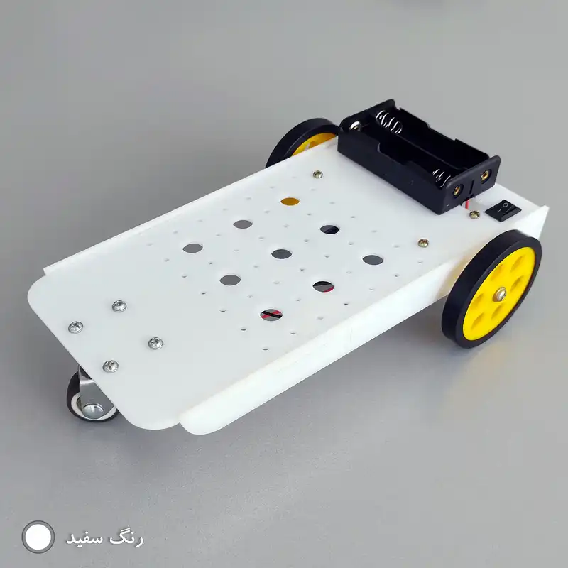 شاسی ربات دیجی ربات مدل دو گیربکس کد RCN20