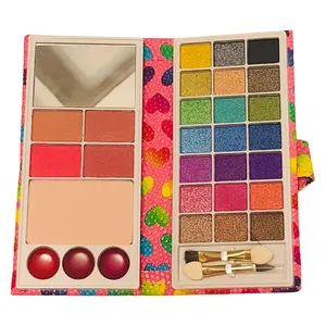 پالت سایه و رژگونه و پنکیک رمانتیک مدل کیفی کد 1