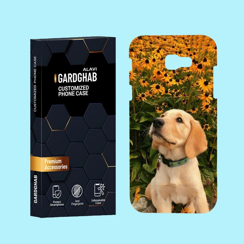 کاور گارد قاب علوی مدل حیوانات مناسب برای گوشی موبایل سامسونگ Galaxy A7 2017 / A720