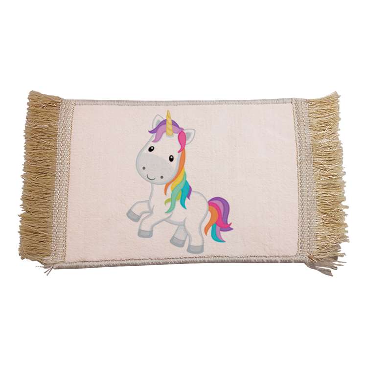 فرش ماشینی دیوارکوب مدل یونیکورن کد 45