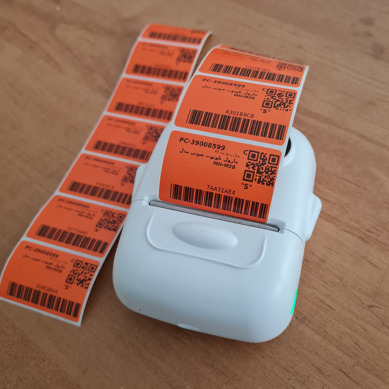 برچسب پرینتر لیبل زن حرارتی مدل S3451