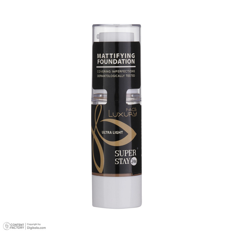 کرم پودر لاکچری فیس مدل مات سبک شماره 404