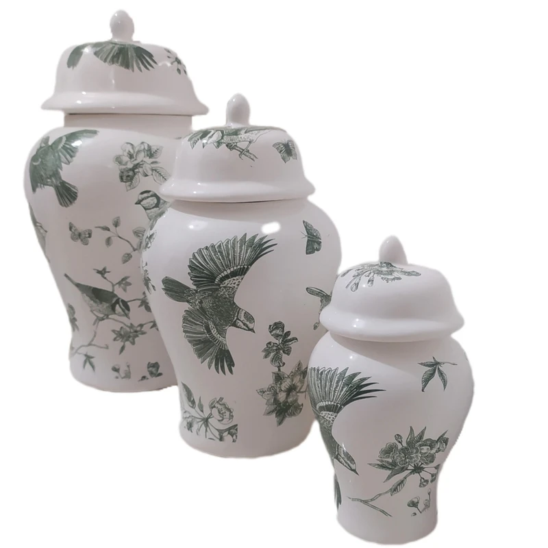 بانکه مدل جینجر جار طرح پرستو کد 007 مجموعه سه عددی