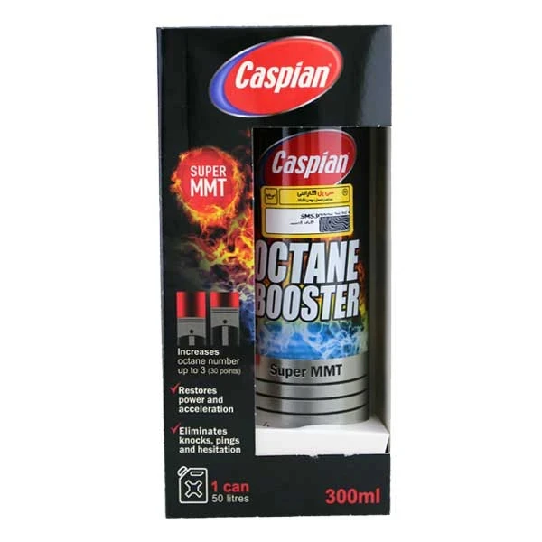 اکتان بوستر قابل استفاده برای خودروهای بنزینی کاسپین مدل NEW Super-MMT حجم 300 میلی لیتر