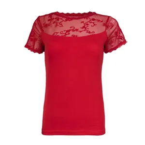 بلوز آستین کوتاه زنانه کد 496