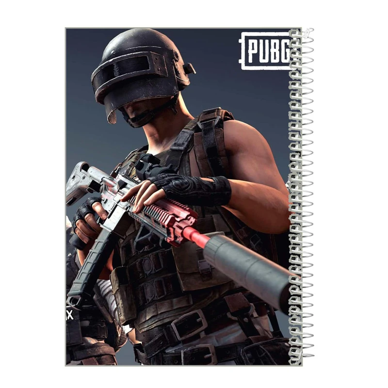 دفترچه یادداشت 40 برگ طرح PubG کد iL5