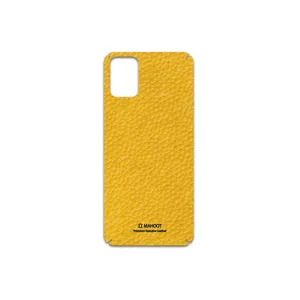 MAHOOT Mustard-Leather Cover Sticker for Motorola Moto G9 Plus