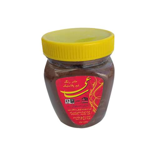 مادر رنگ نیم پلاستیک قهوه‌ای ساعی مدل BB-20 وزن 550 گرم 