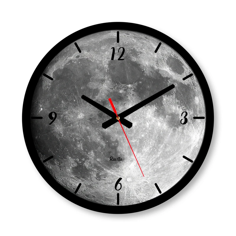 ساعت رومیزی عقربه‌ای راویتا مدل ماه کد 3528