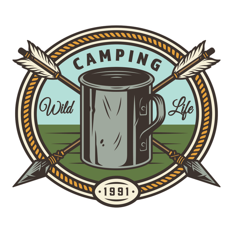 برچسب بدنه خودرو طرح آفرود مدل camping 01