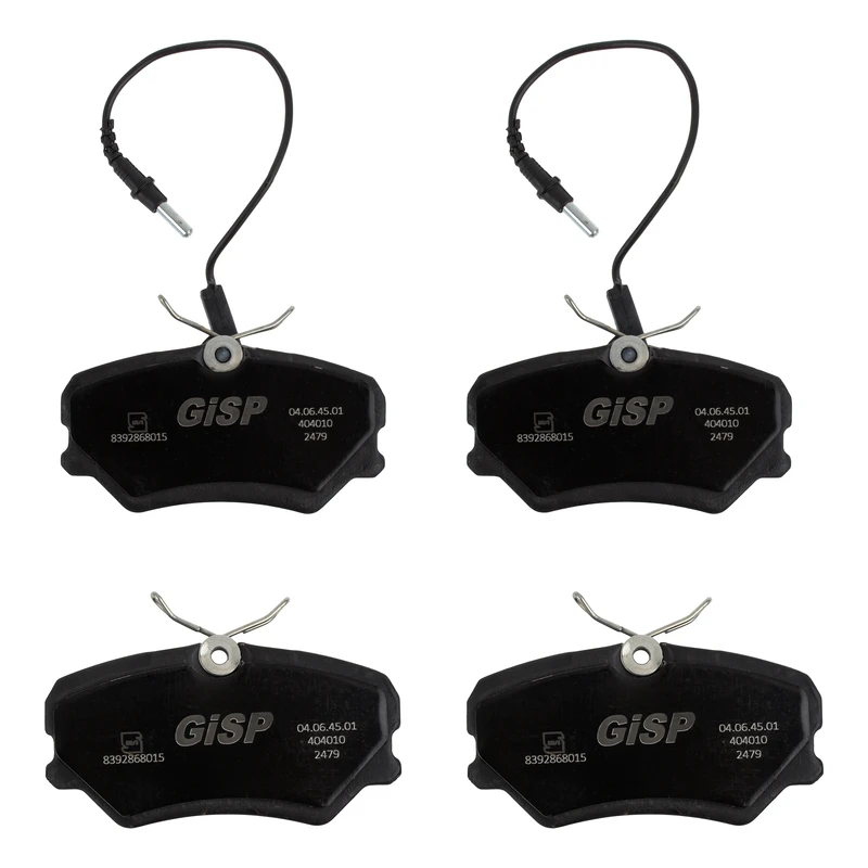 لنت ترمز جلو خودرو جی ای اس پی کد 404010 دو جفت مناسب برای پژو 405