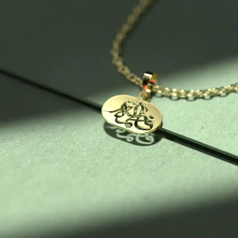 گردنبند طلا 18 عیار زنانه مدوپد مدل اشک کد CA10994