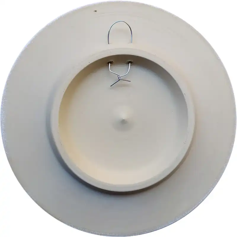 بشقاب دیوارکوب سفالی مدل و ان یکاد