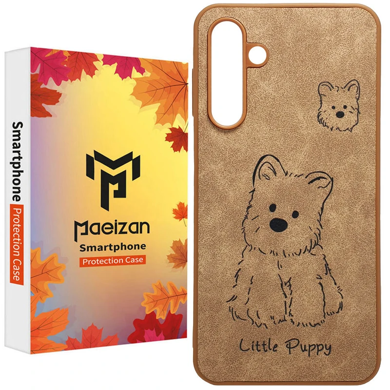 کاور پاییزان مدل Little Puppy طرح لاکجری مناسب برای گوشی موبایل سامسونگ Galaxy A16 / A16 5G