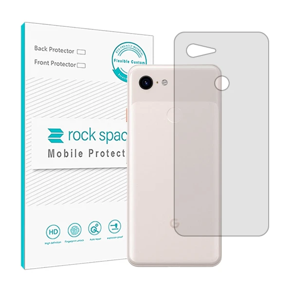 محافظ پشت گوشی شفاف راک اسپیس مدل HyGEL مناسب برای گوشی موبایل گوگل Pixel 3