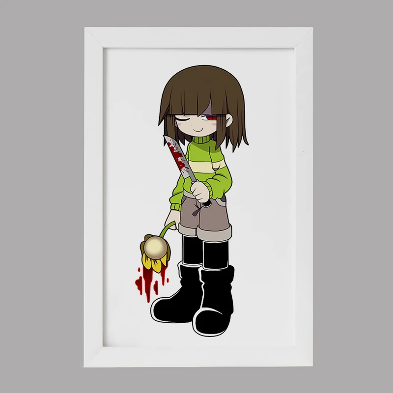 تابلو خندالو مدل بازی آندرتیل (Undertale) کد 31794