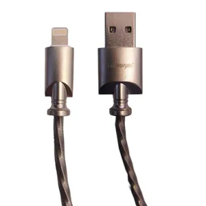  کابل تبدیل USB به لایتنینگ جی جی زد مدل Metal طول 1.8متر 