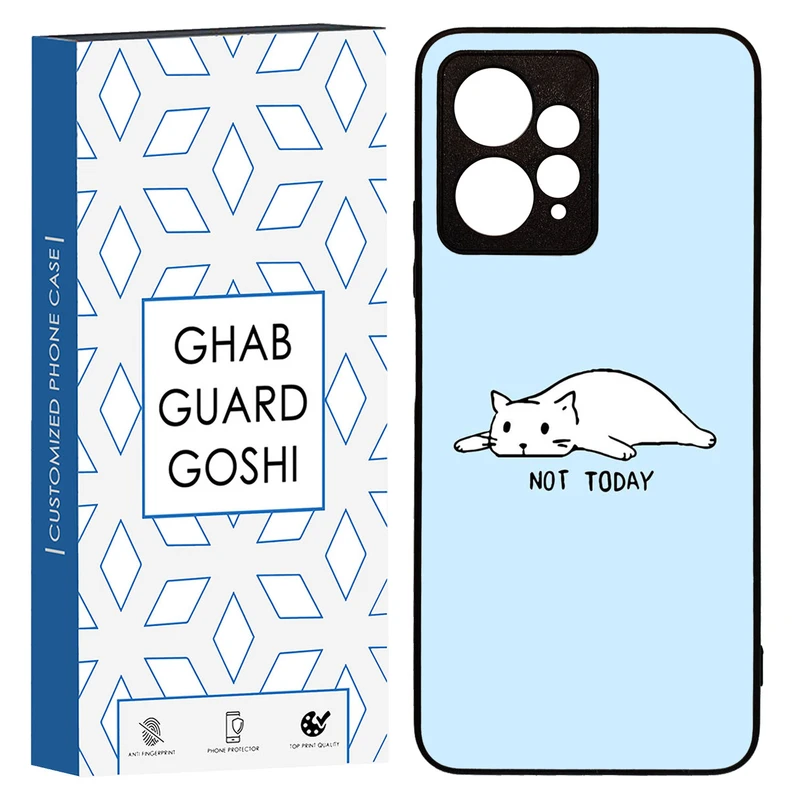 کاور قاب گارد گوشی طرح گربه کد TPU-002 مناسب برای گوشی موبایل شیائومی Redmi Note 12 4g