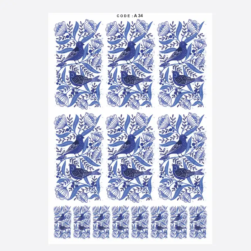 برچسب ترنسفر مدل A-34