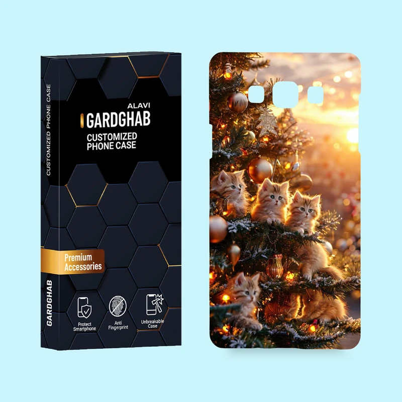 کاور گارد قاب علوی مدل هنری مناسب برای گوشی موبایل سامسونگ Galaxy A7 2015 / A700