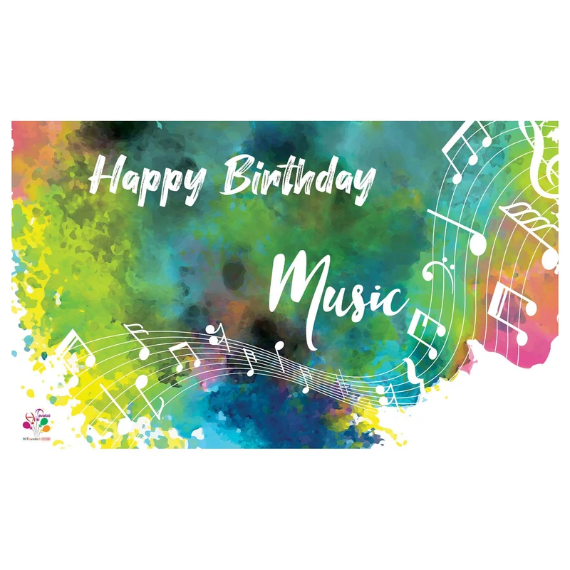 بنر تولد طرح موسیقی فانتزی کد 166