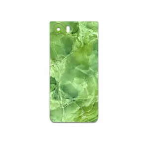 MAHOOT Green-Crystal-Marble Cover Sticker for BlackBerry KEYONE