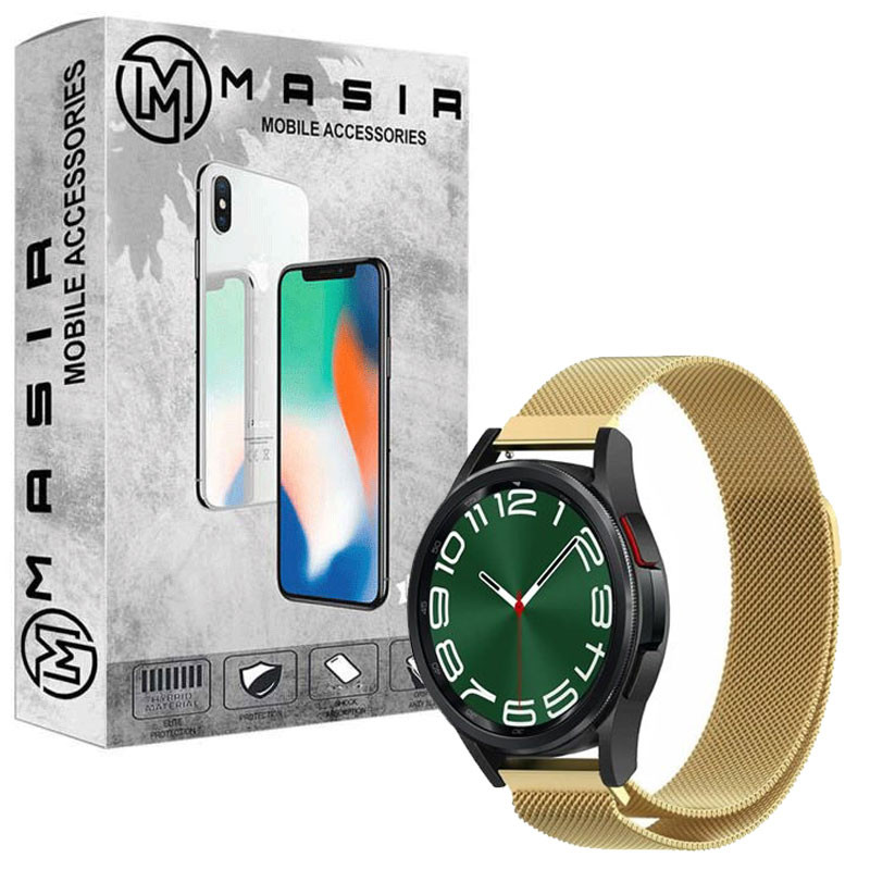 بند مسیر مدل میلانس مناسب برای ساعت هوشمند سامسونگ Galaxy Watch 6 Classic 43mm