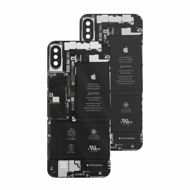 برچسب پوششی ماهوت مدل Underskin VIVID مناسب برای گوشی موبایل اپل iPhone X بسته دو عددی